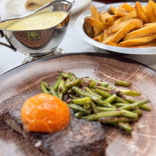 restaurant med bøf