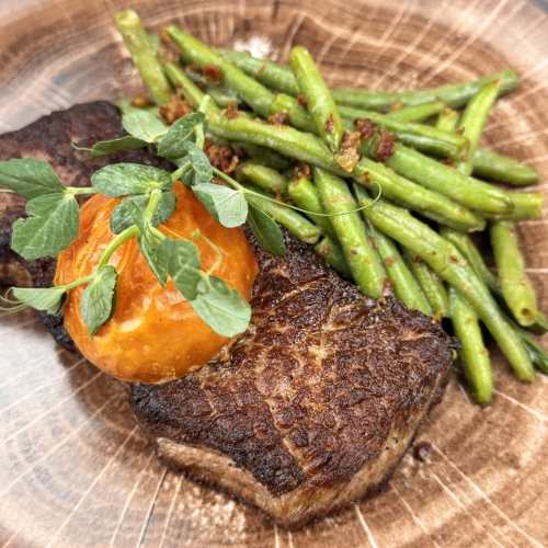 bøf fra vores restaurant